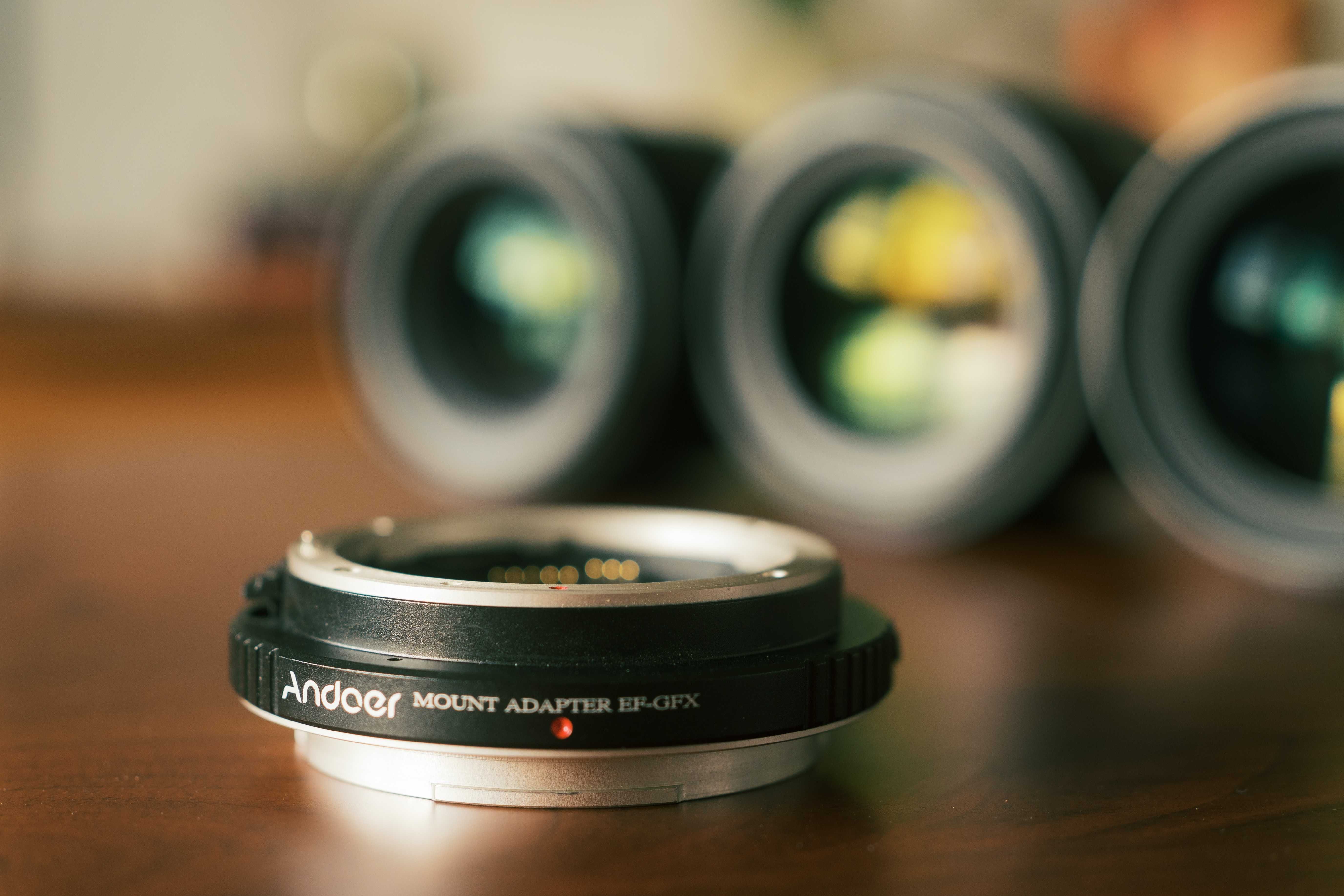 Fujifilm GFX 50S com 3 lentes - 16.000 disparos