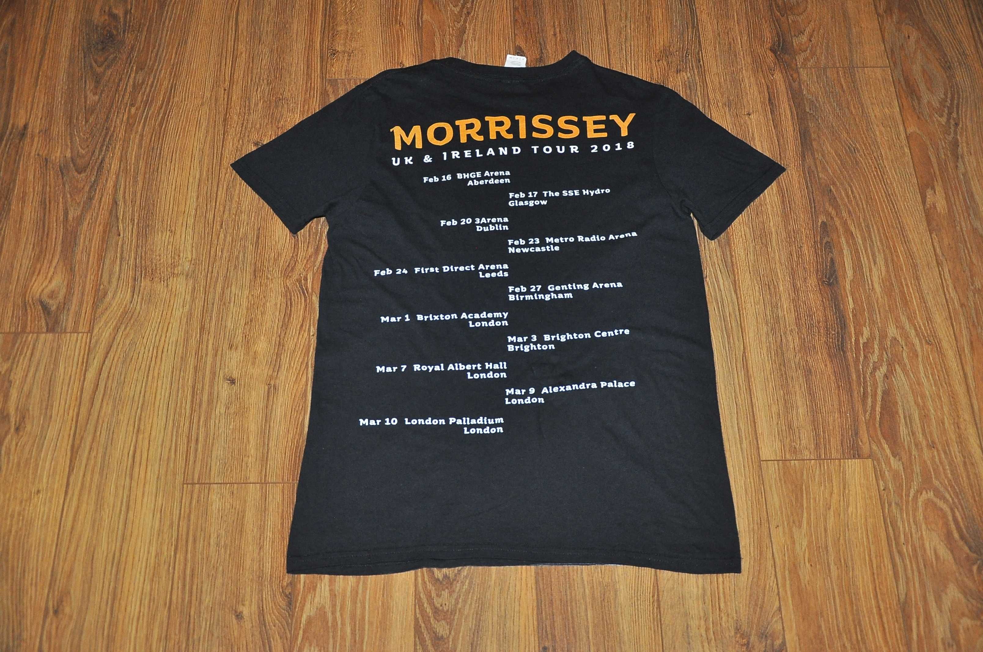 MORRISSEY - UK & Ireland Tour 2018 - koszulka rozm.S The Smiths
