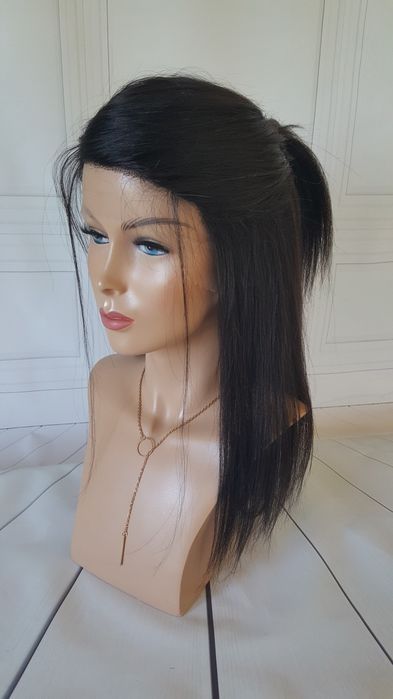 Peruka z włosów naturalnych ludzkich lace front Agnieszka