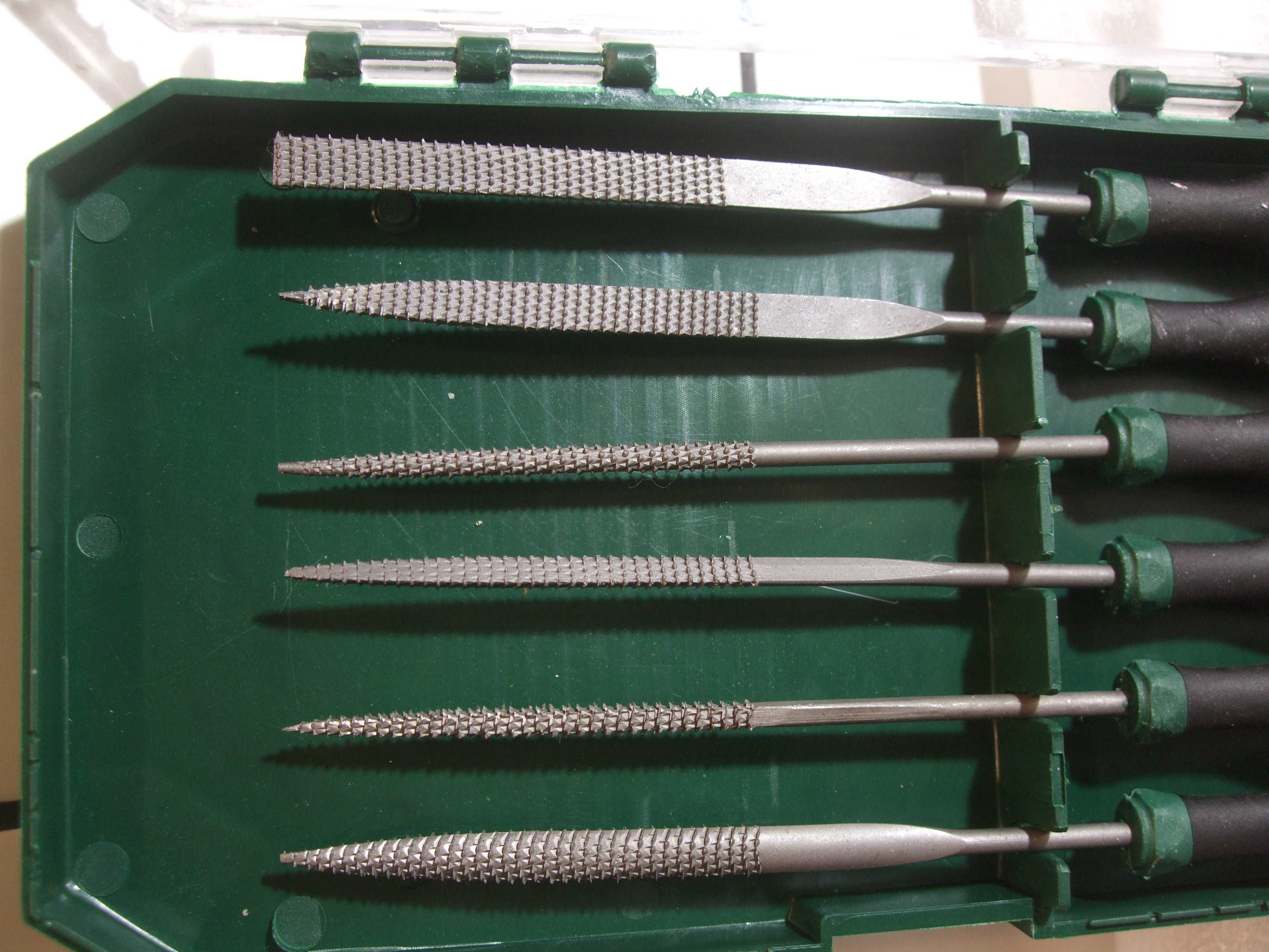 Zestaw MINI TARNIKI PILNIKI IGLAKI Rzeźbiarskie do DREWNA 170 mm 6 el.