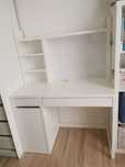 Biurko micke z nadstawką IKEA
