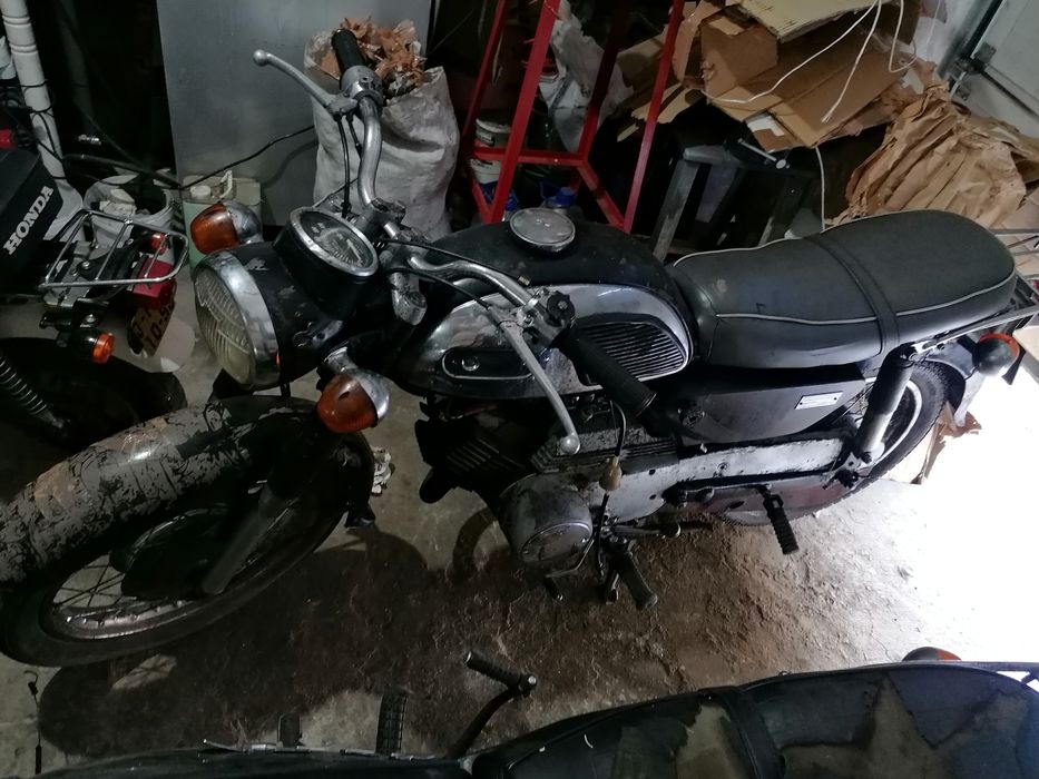 Peças Yamaha A7 motor e montagem