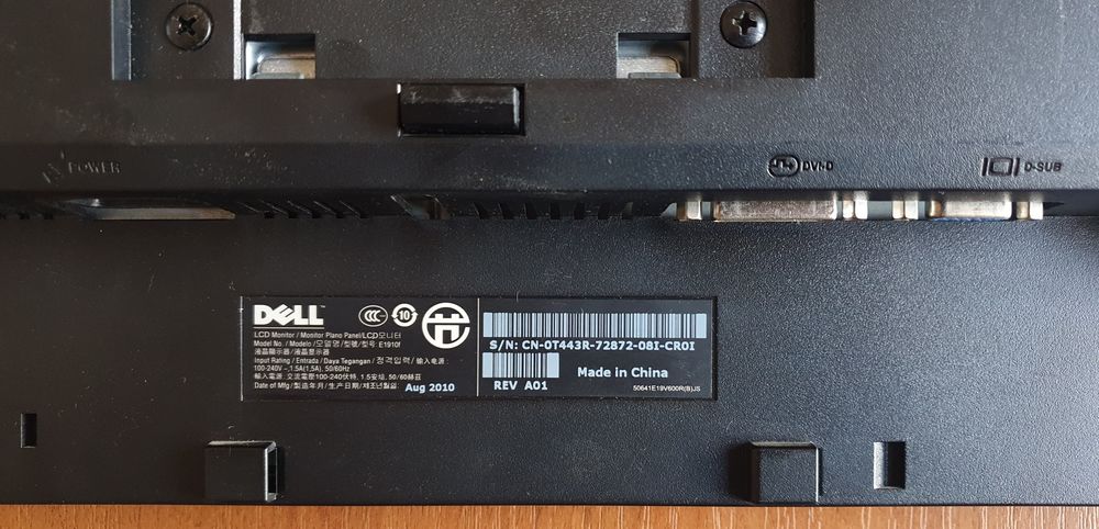 Продам монитор Dell E1910F