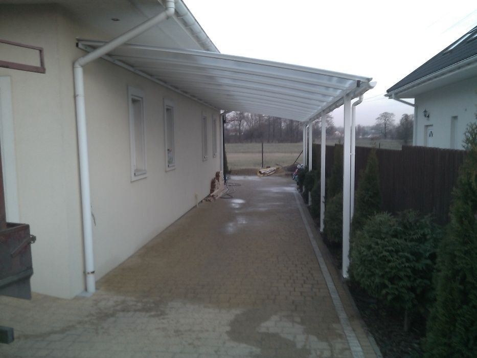 Zadaszenia zadaszenie Taras Balkon Wiata garazowa stalowa Wiaty Daszek