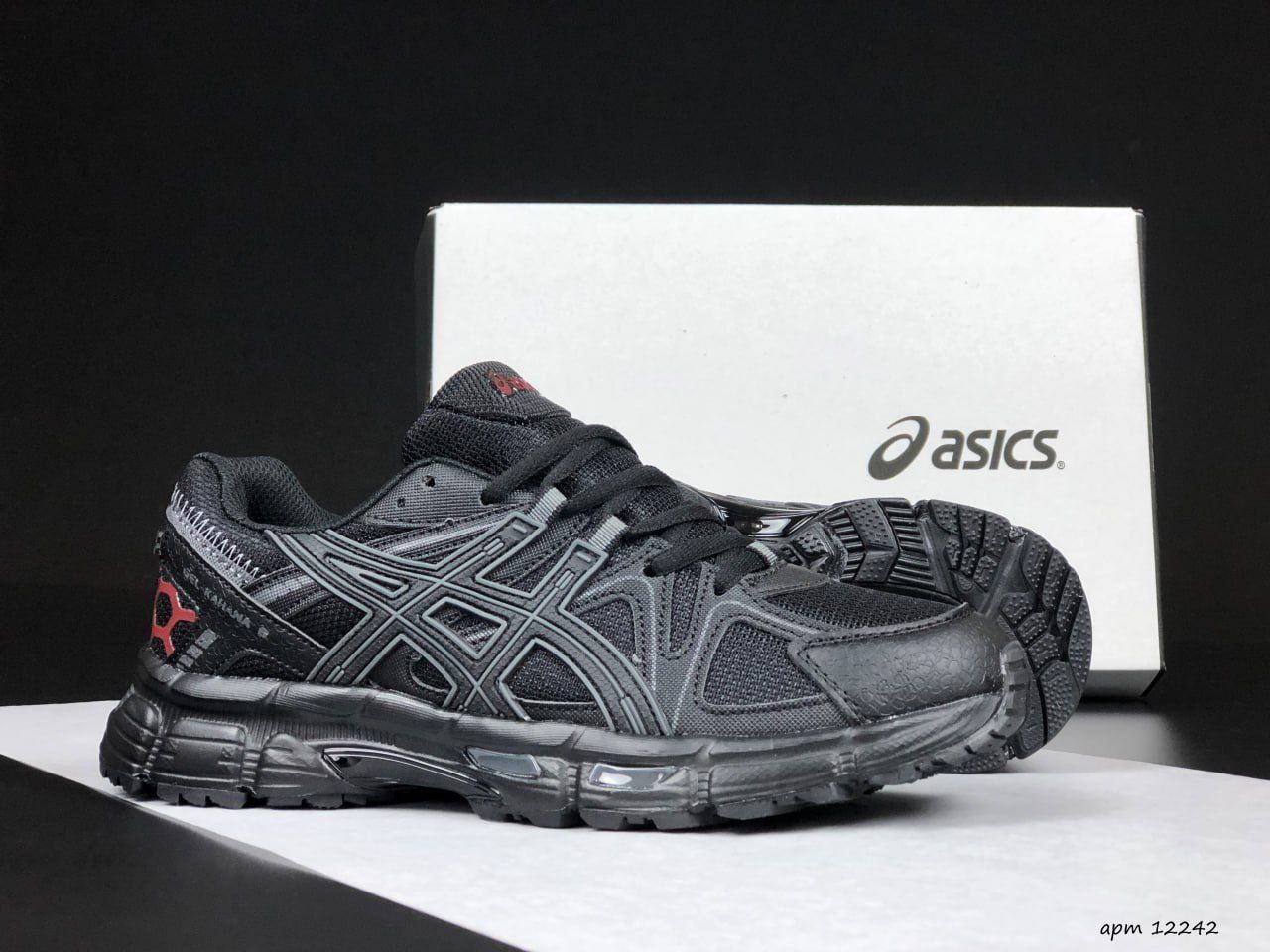 Кросівки 36-50р ASICS Gel Kahana 8 чорные кроссовки Асикс Кахана