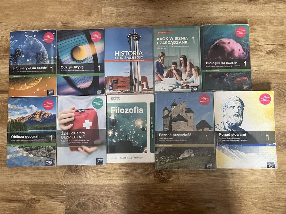 Książki do szkoły ponadpodstawowej