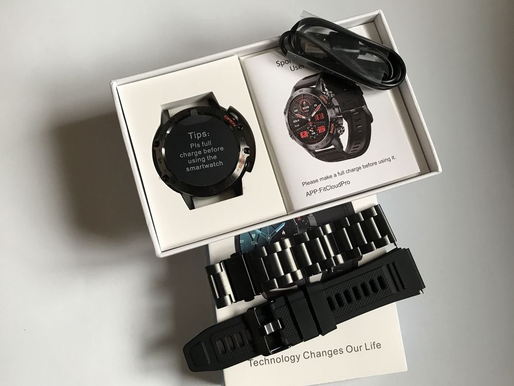 Nowy Smartwatch Funkcja Dzwonienia Bransoleta + Pasek Gratis