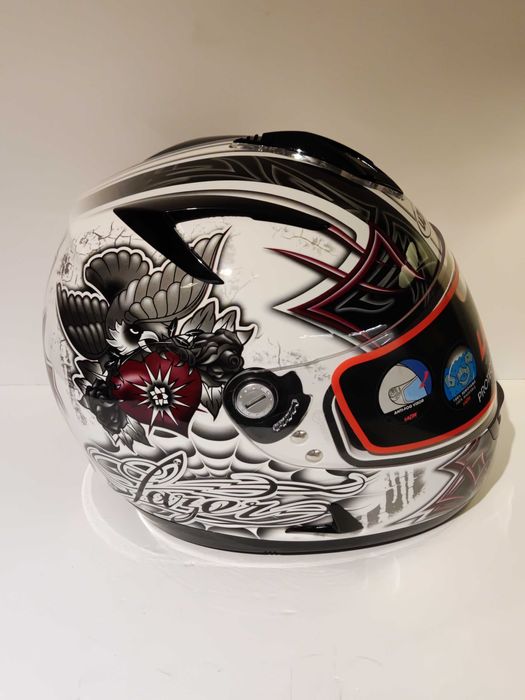 Capacete Lazer dupla-viseira mota scooter novo