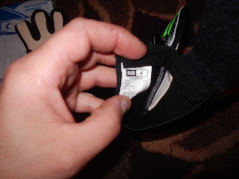 Wyprzedaż->D6726 Rękawice bramkarskie dla dzieci antypoślizgowe rozm 5