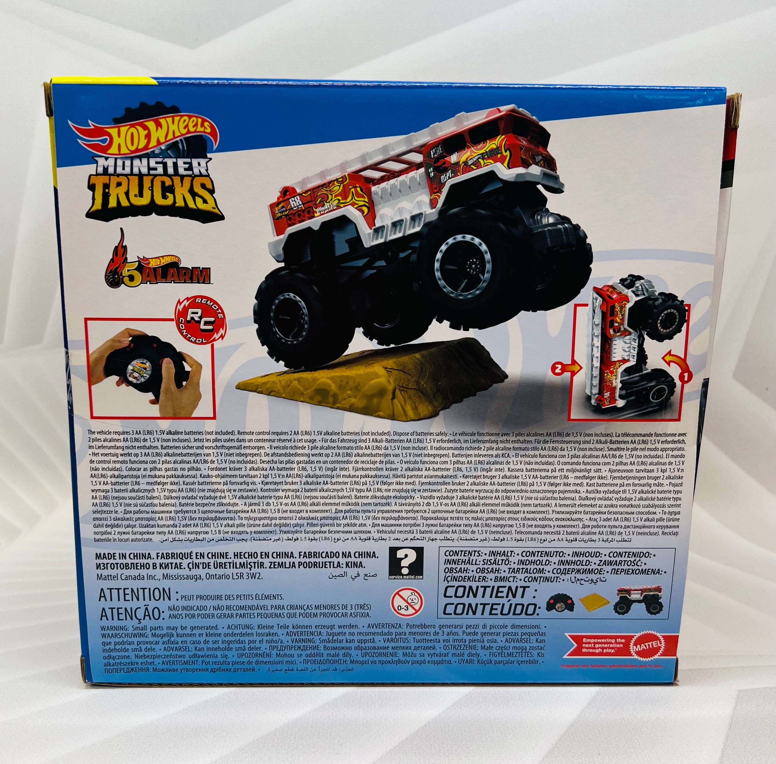 Вантажівка-монстр з пультом управління Hot Wheels RC Monster Trucks