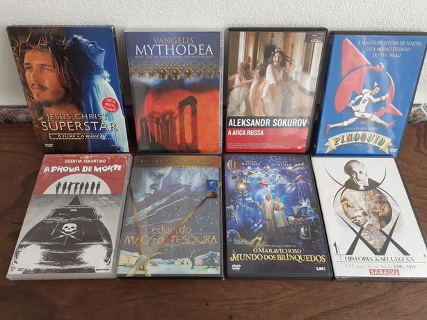 DVDs Arca Russa, Vangelis, Pinóquio, Tarantino prova de morte