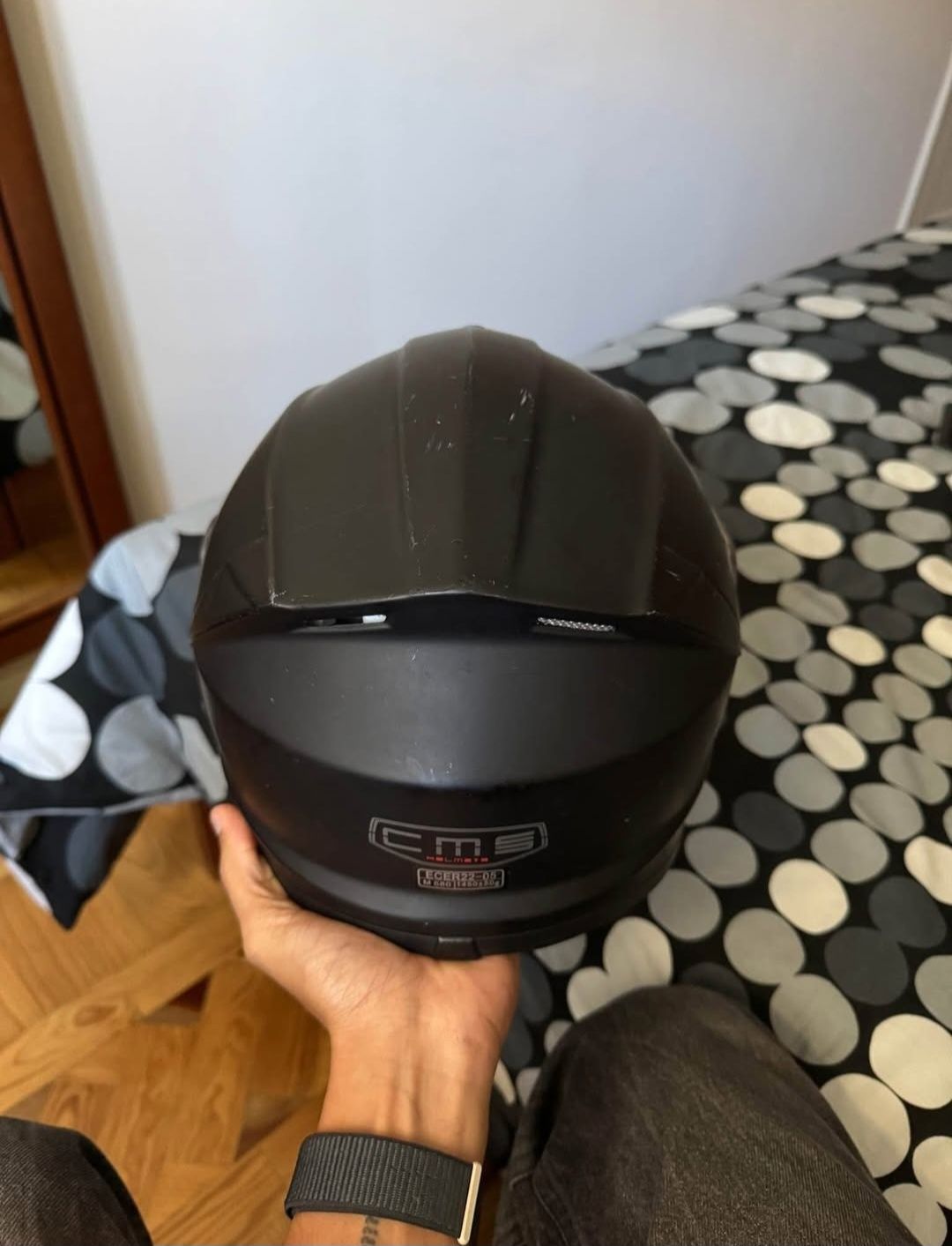Capacete CMS 57-58 cm tamanho M