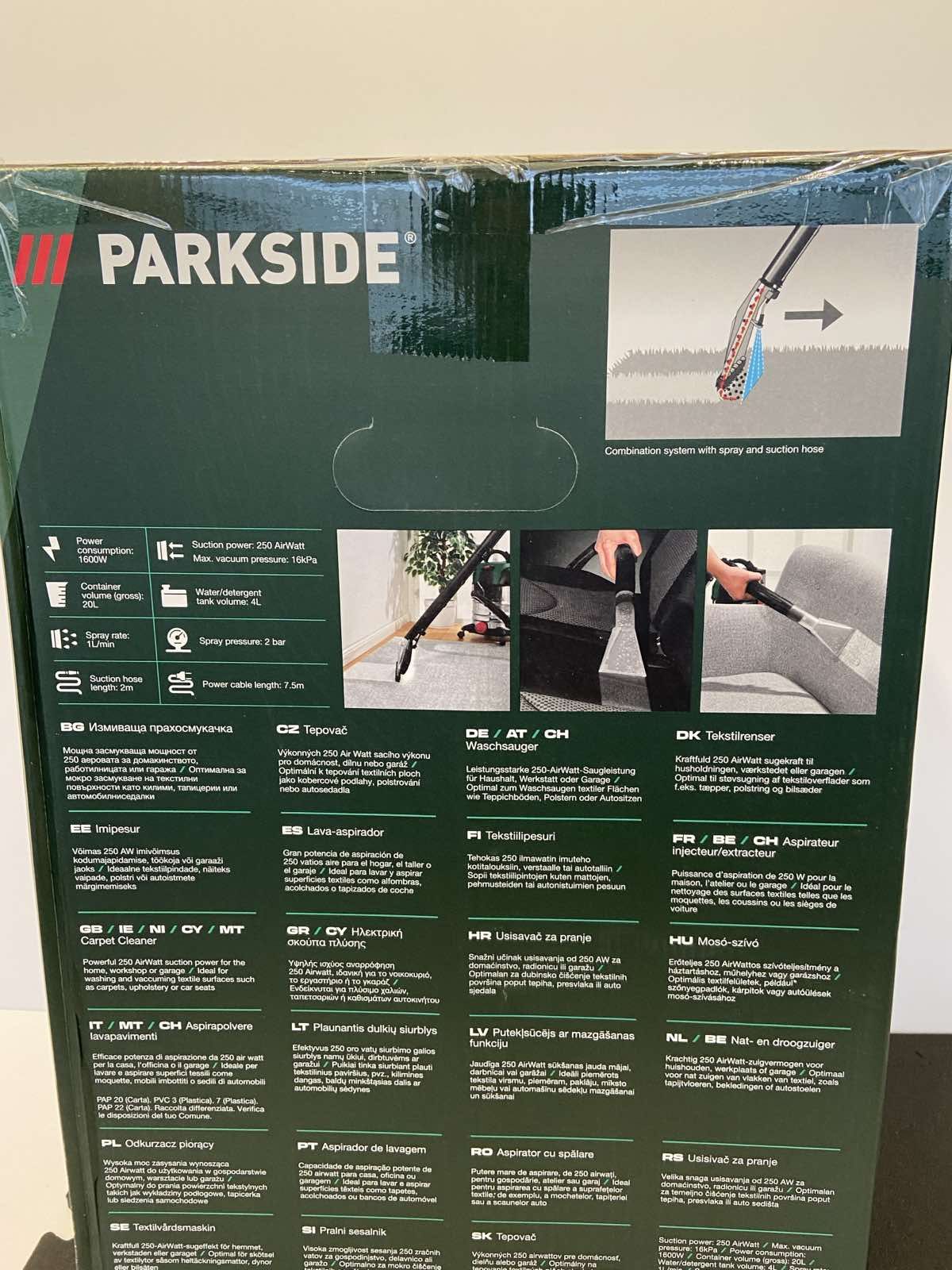 НІМЕЧЧИНА Миючий пилосос, пилесос, хімчистка моющий пылесос Parkside