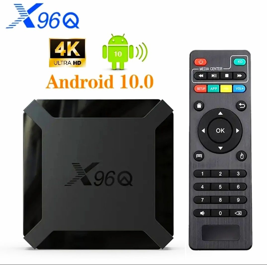 Налаштова  Smart  Tv Box X96Q(2*16 gb)