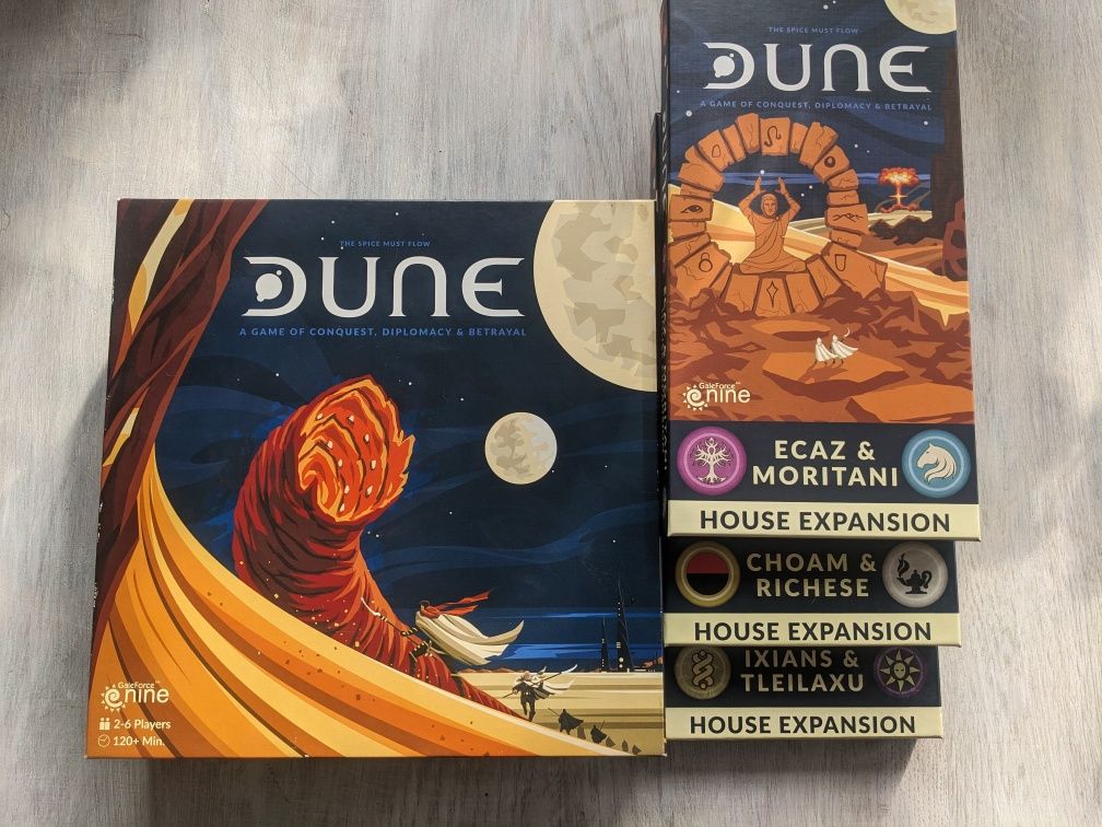 Dune (Diuna) + 3 dodatki [ENG]