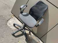 Стул офисный запчасти газлифт крестовина колеса пиастра стілець кресло