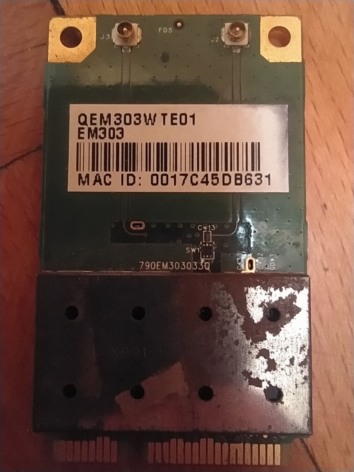 Karta sieciowa Wi-Fi bezprzewodowa ATHEROS QEM303WTE01