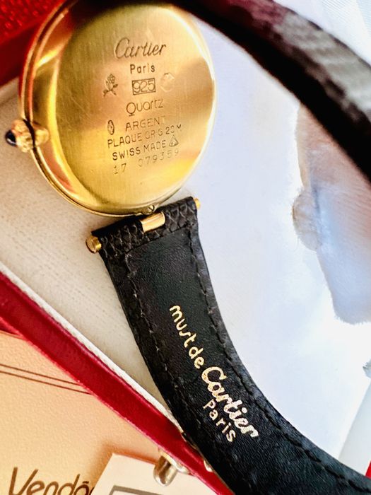 Cartier Vendome Trinity 30mm zegarek kolekcjonerski