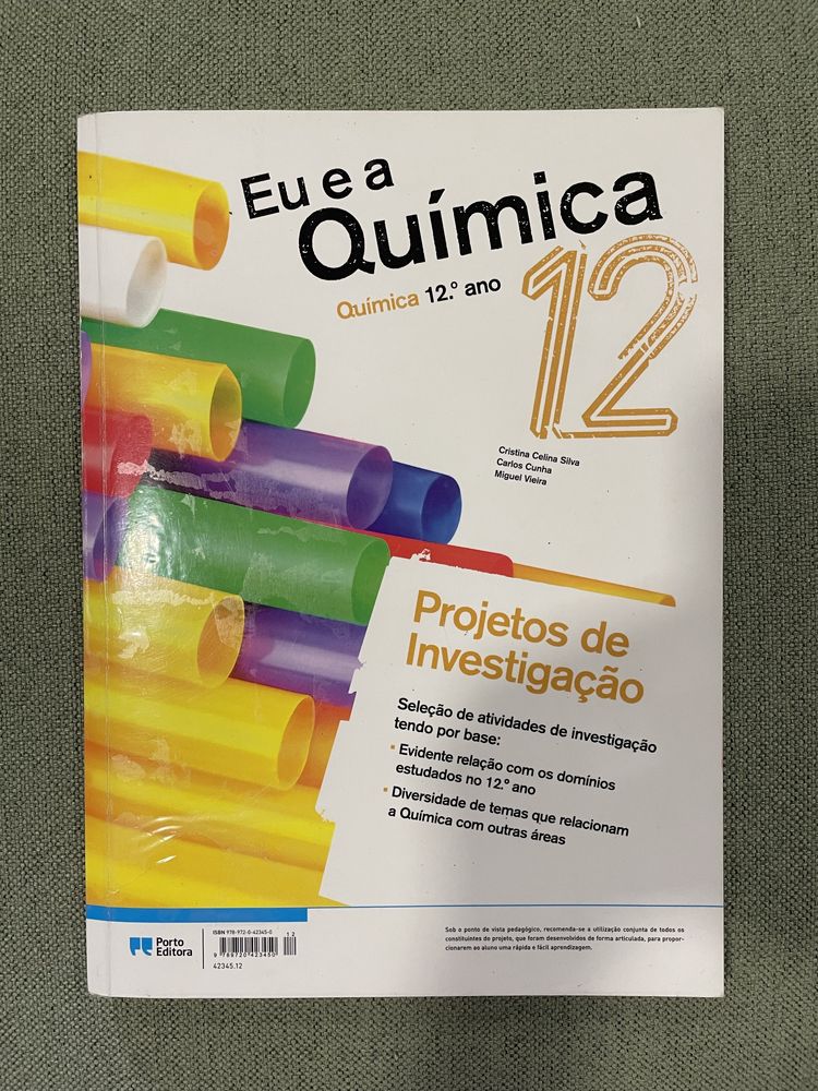 Caderno de Atividades, Eu e a Química 12