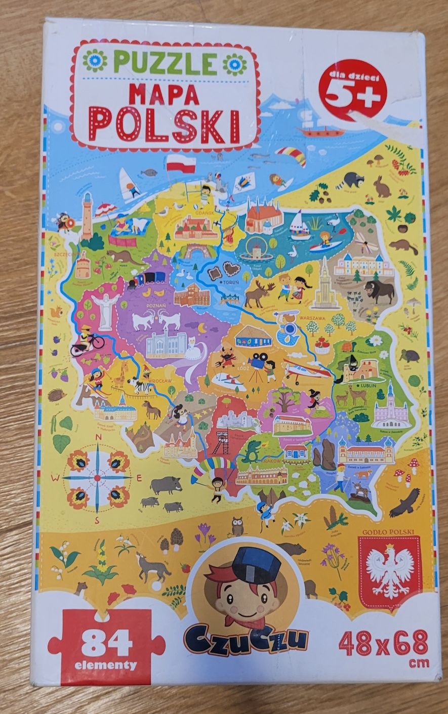 Puzzle Czuczu - Mapa Polski