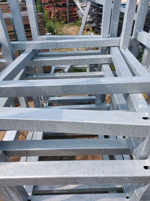 Paleta ocynkowana do podpór, kosze nowe,szalunki