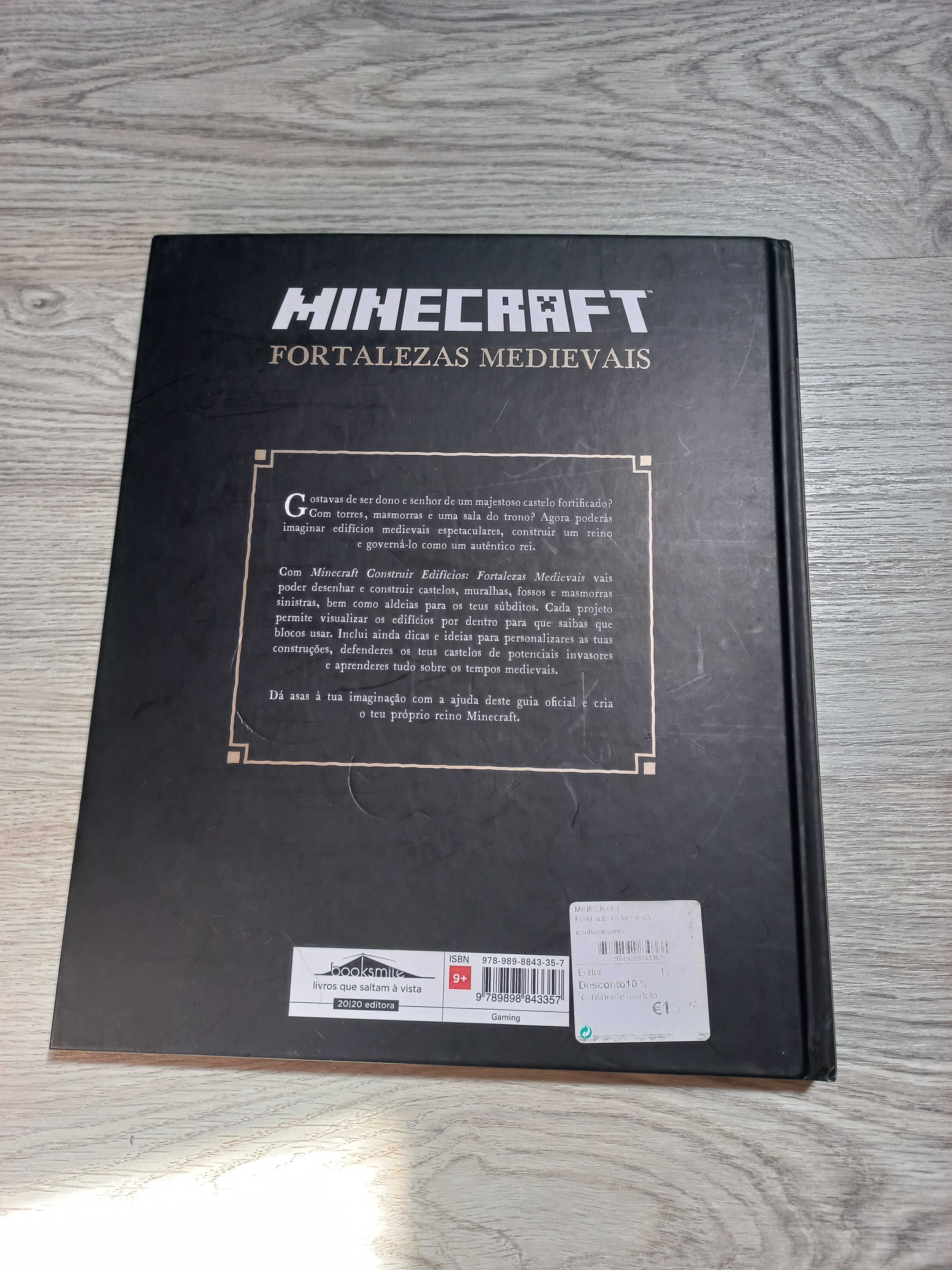 Livro Minecraft Fortalezas Medievais