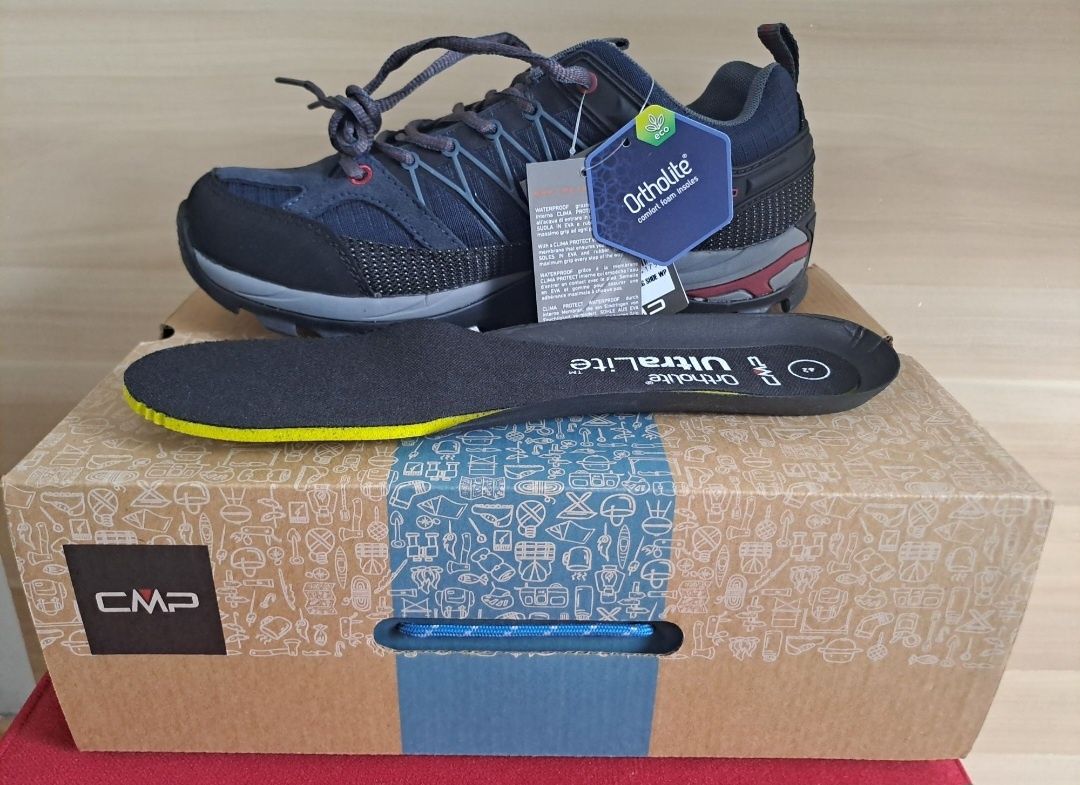 Buty męskie trekkingowe CMP Rigel Low WP r.41 okazja na prezent