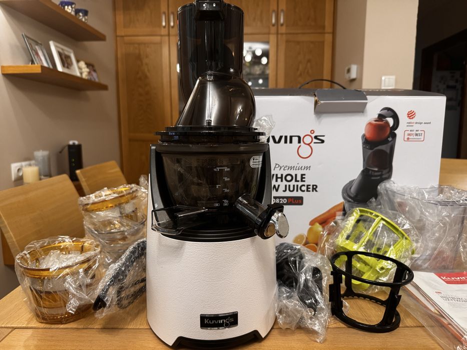 Wyciskarka wolnoobrotowa. Kuvings The Premium EVO820 PLUS