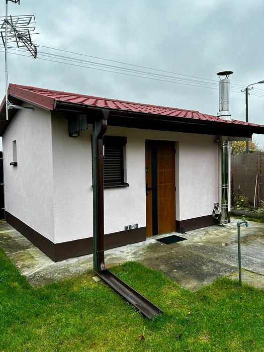 Działka ROD Człuchów z domkiem całorocznym