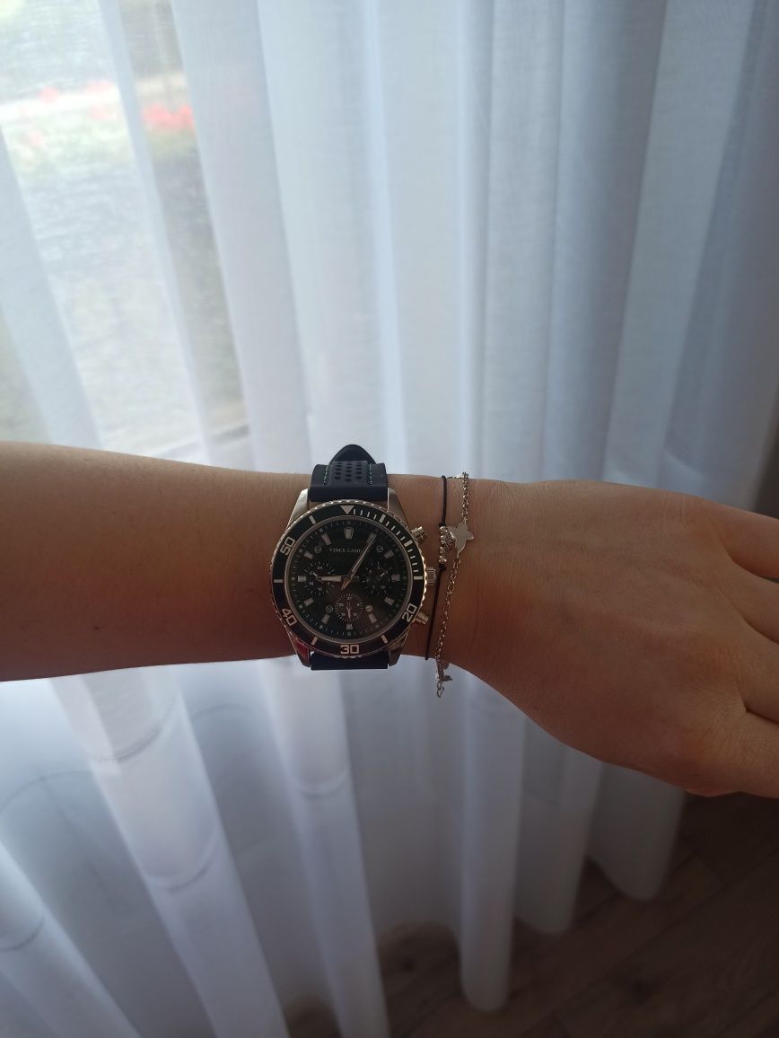 Zegarek czarny, Vince Camuto