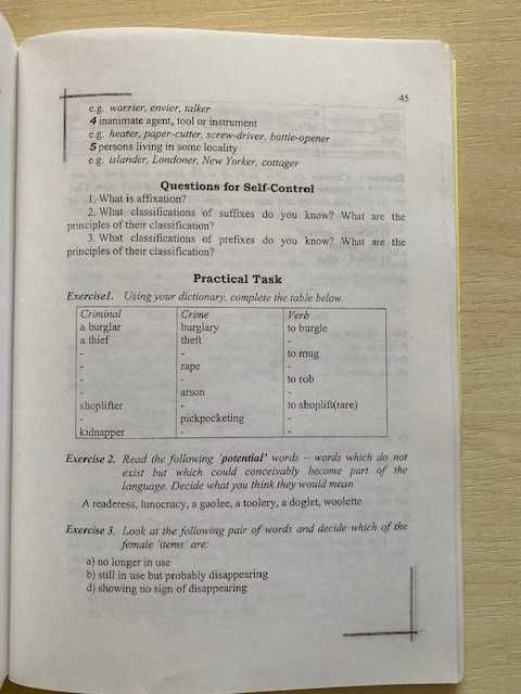 English Lexicology