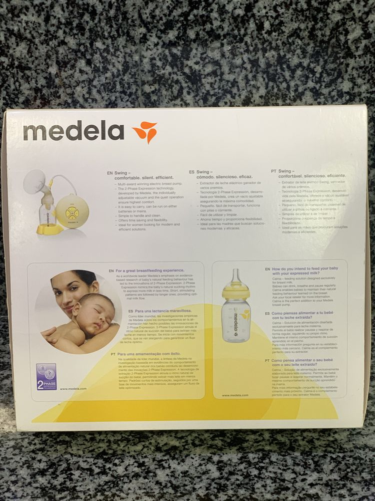 Bomba Extratora Leite Medela swing automática