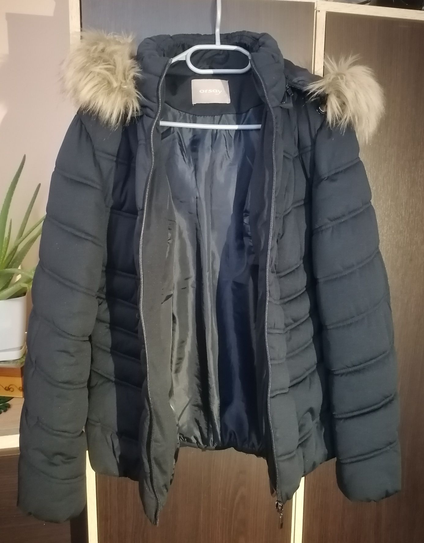Krótka kurtka Orsay 38 M pikowana zima bardzo dobry stan