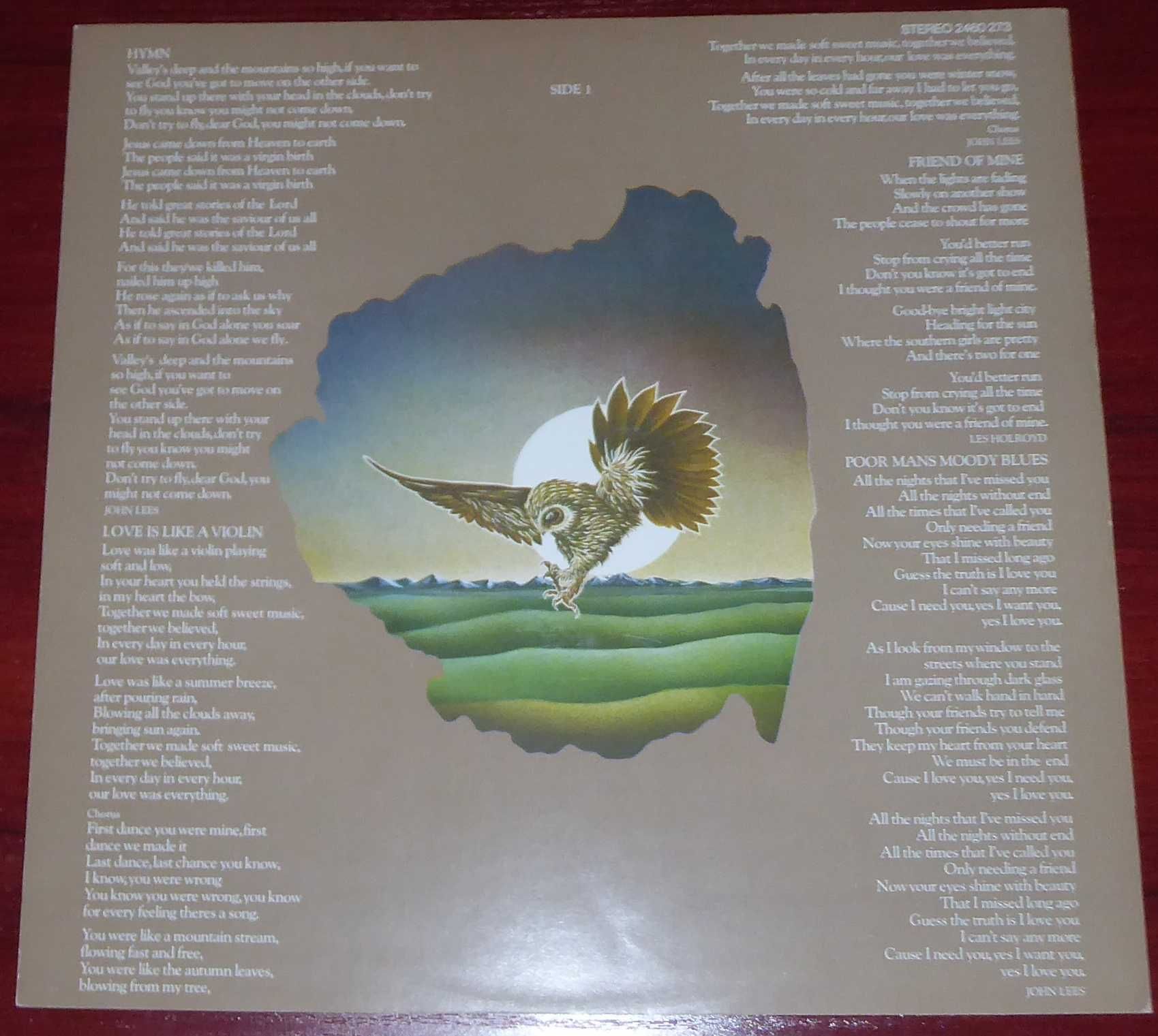 Barclay James Harvest   GONE TO EARTH LP EX