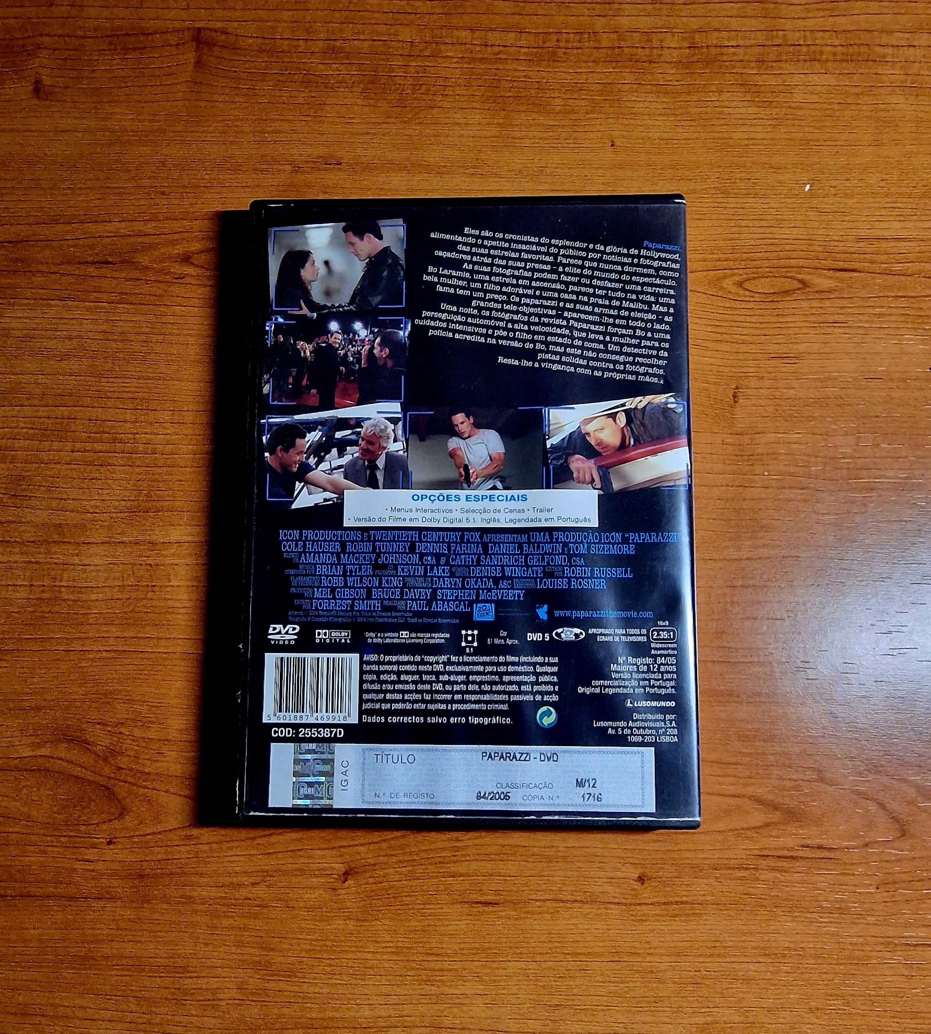 PAPARAZZI (Mel Gibson)  Cole Hauser/Robin Tunney/Dennis Farina