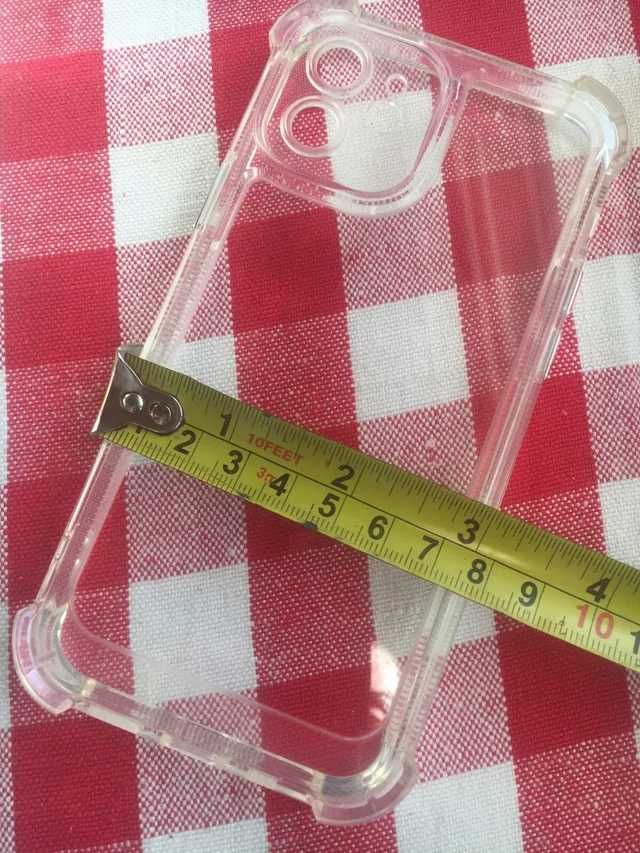 Capa telemóvel iPhone 12 smartphone transparente
