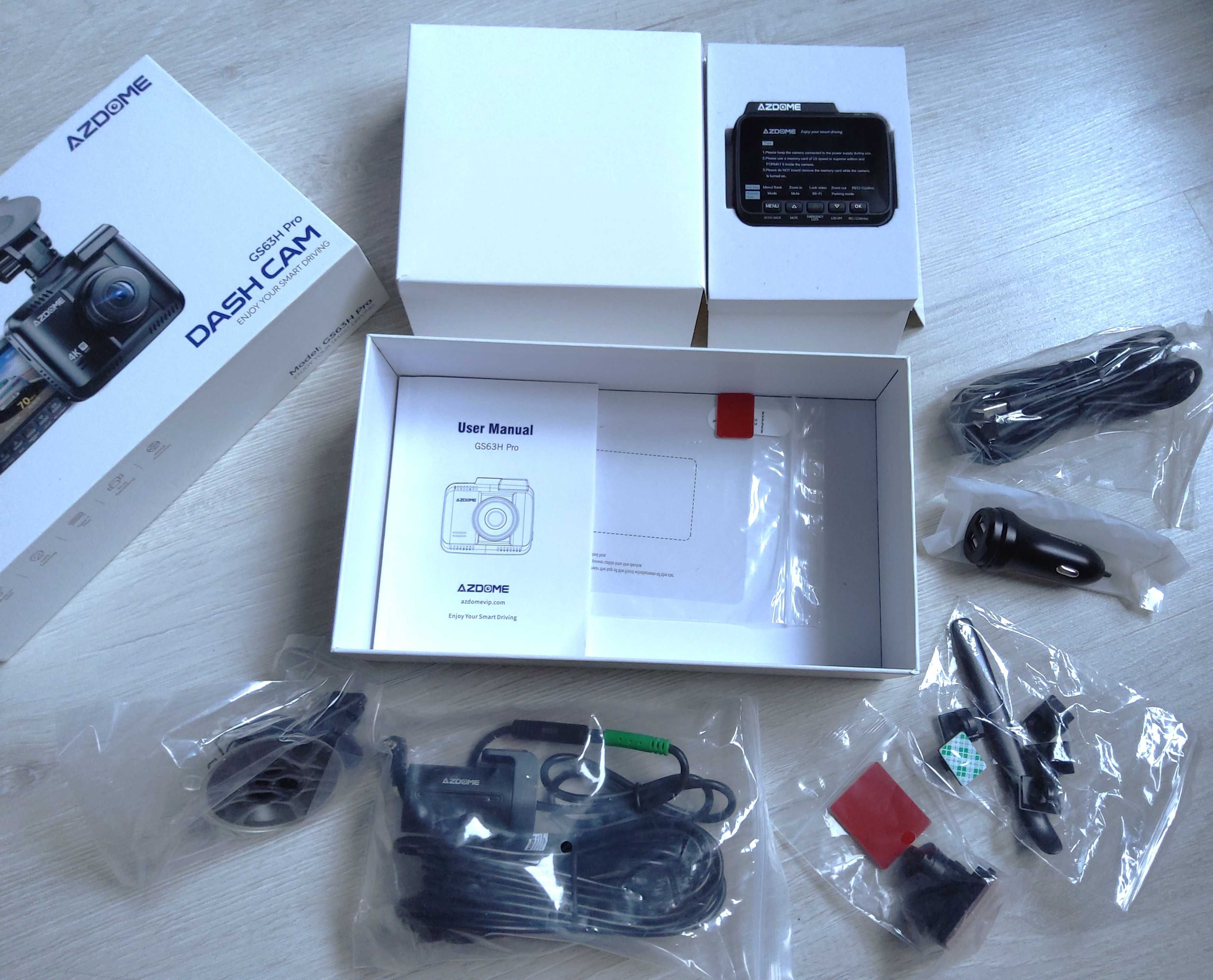 Wideorejestrator Azdome GS63H Pro Kamera Samochodowa 4K, GPS sprzedam