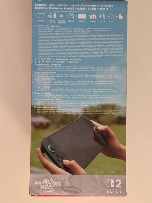 Nintendo Switch 2 z grą Mario Kart NOWA!