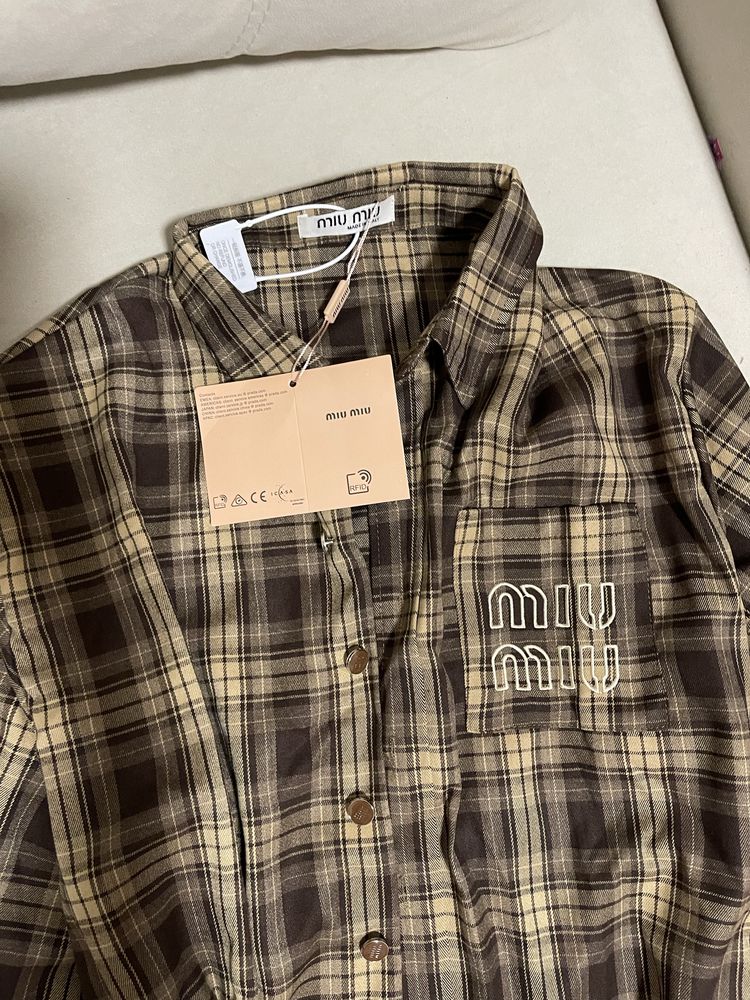 Женская рубашка MiuMiu