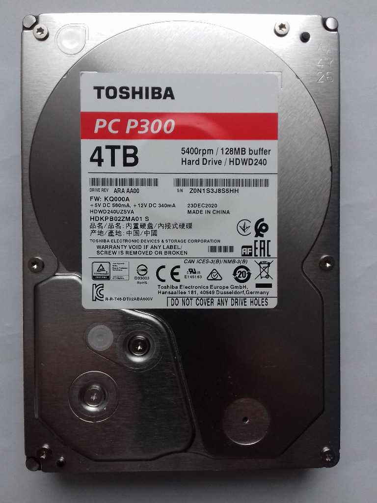 Dysk 4TB Toshiba HDWD240 SATA III 3,5" numer #2