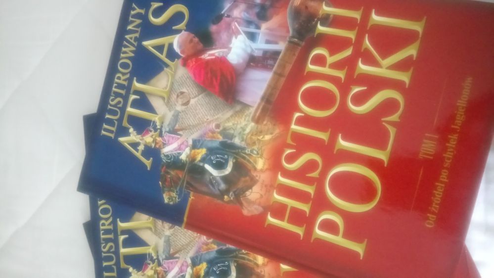 Atlas ilustrowany Historia Polski 3 Cześci NOWE