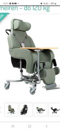 Wózek fotel specjalny pielęgnacyjny