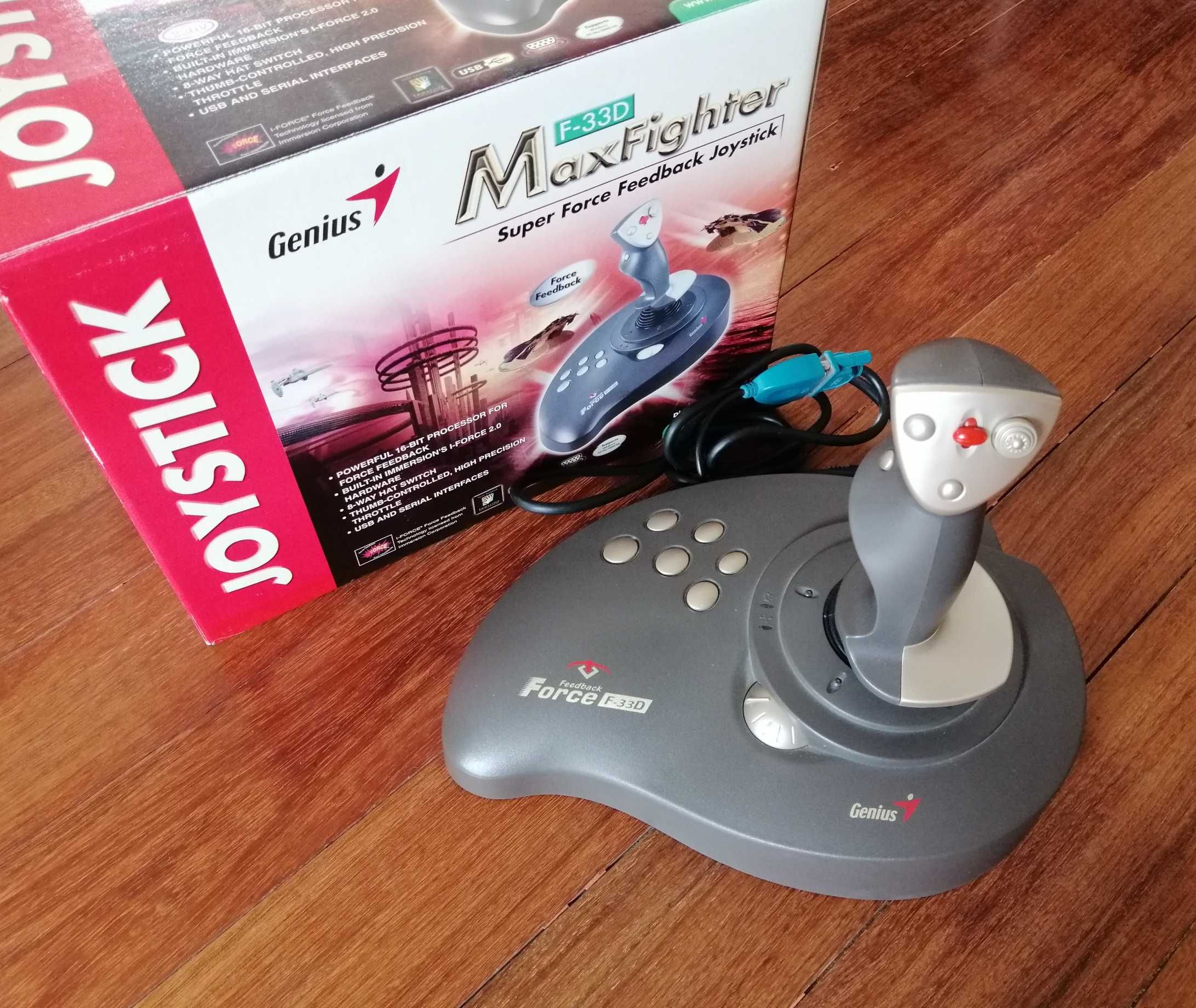 Joystick Genius MaxFighter F-33D Force Feedback