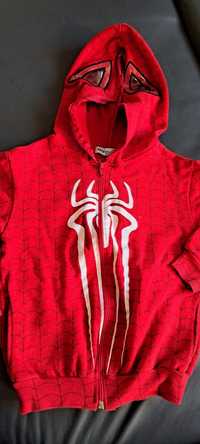 Spiderman bluza z maską maska 116-122