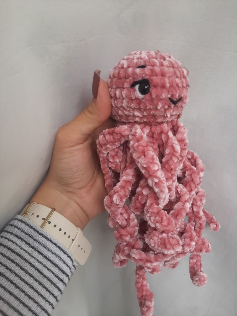 Ośmiornica na szydełku - produkt handmade