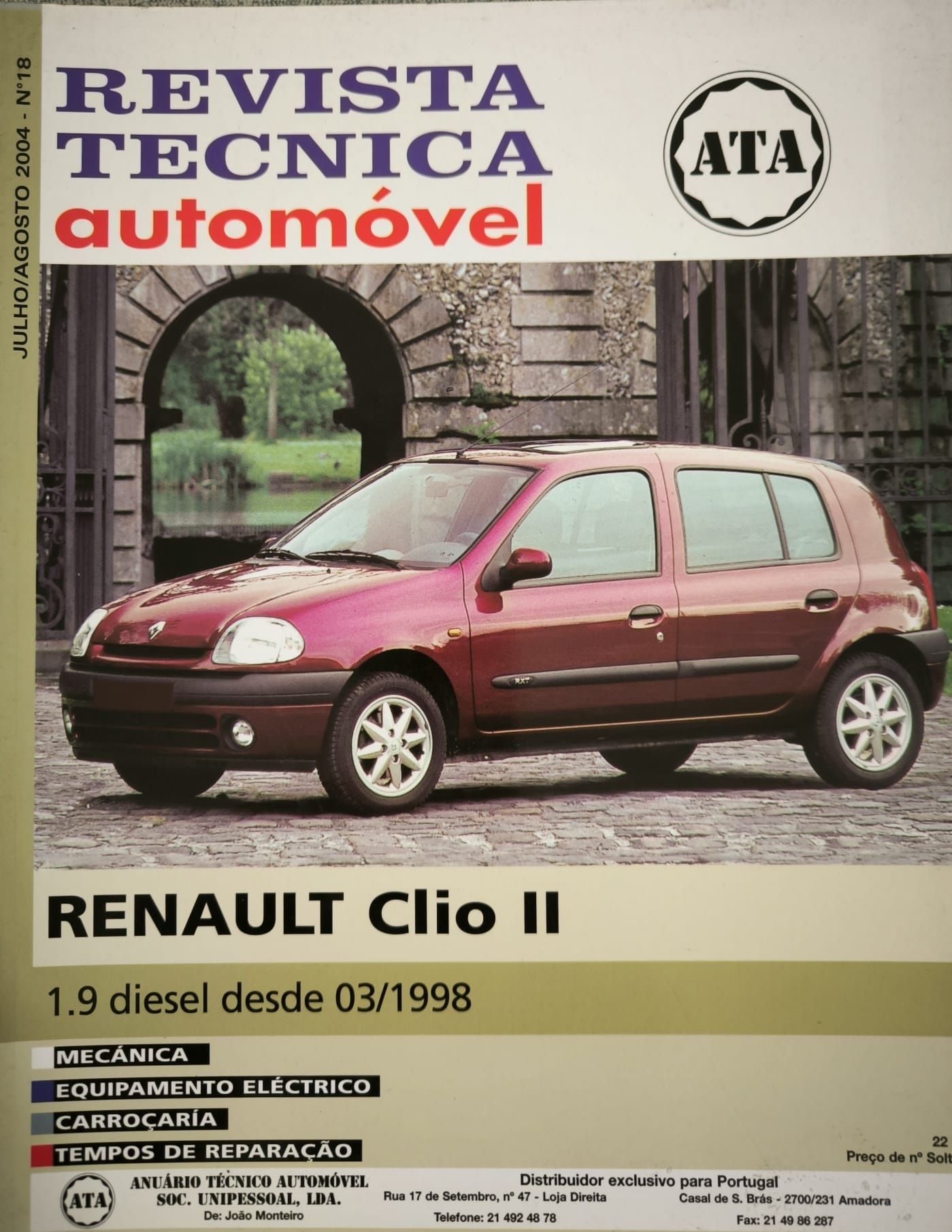 Livro Técnico Renault Clio