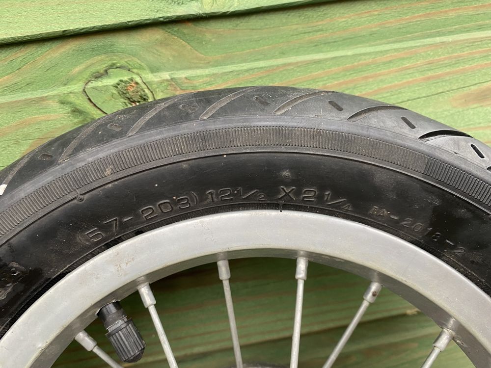 Koła kolo do wózka tylne tył opona dętka