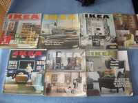 Katalogi wnętrzarskie IKEA z ostatnich pięciu lat