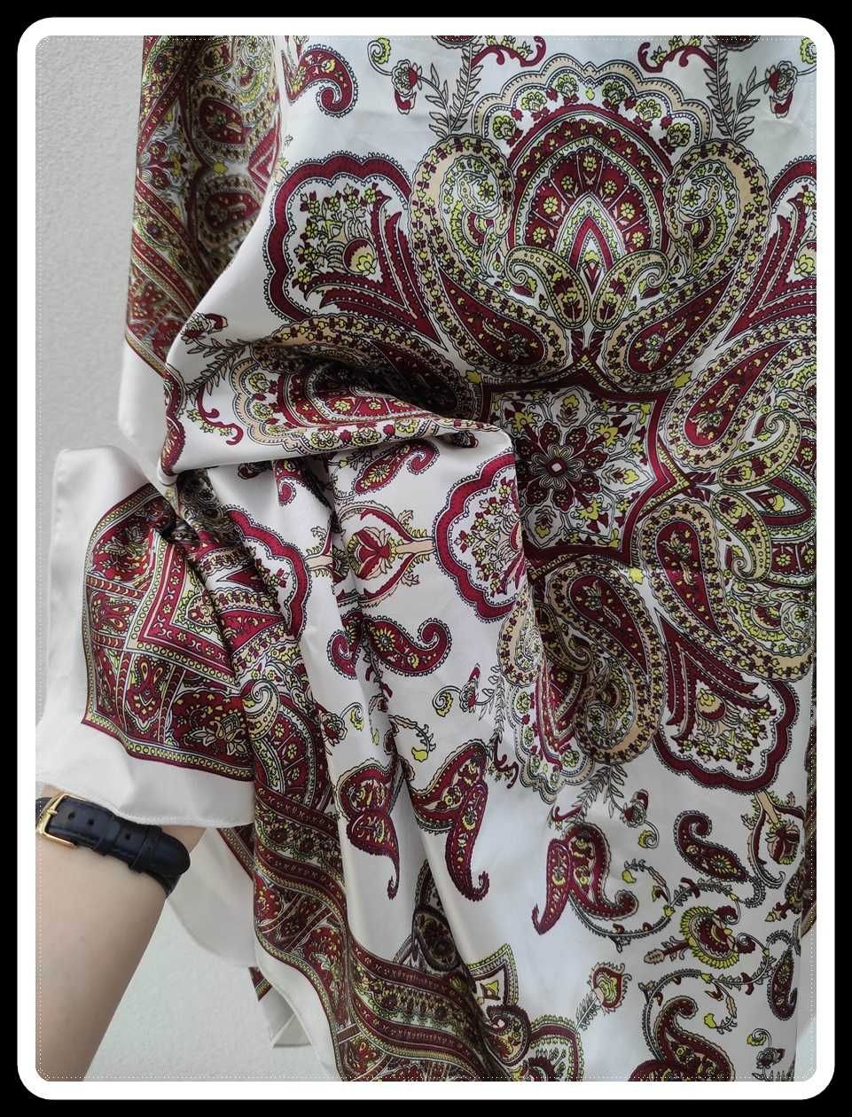 Sukienka wzorzysta tunika luźna oversize 42 XL i 44 XXL