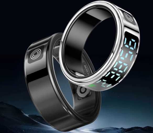 Розумна каблучка (смарт кольцо) Smart ring із зарядним боксом